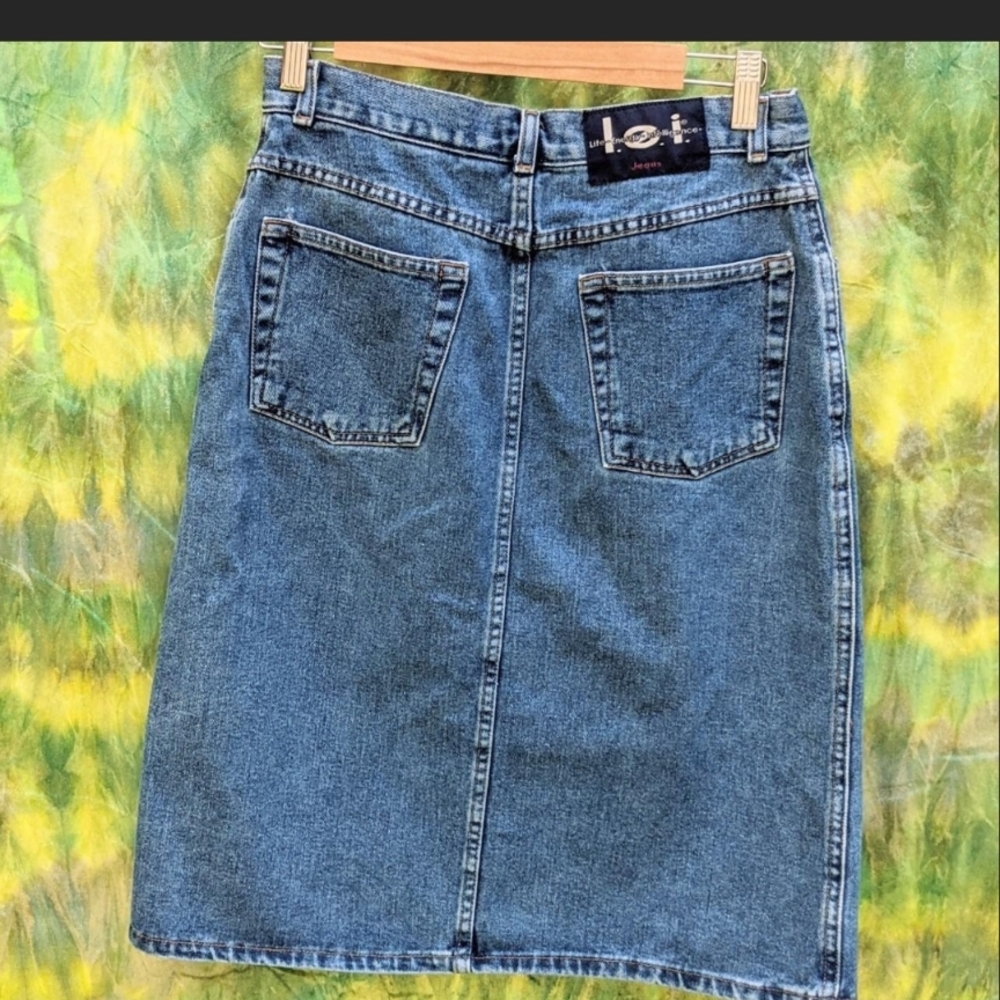 Denim Blue Skirt